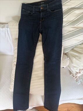 J Brand Dark Indigo Straight Leg Jeans